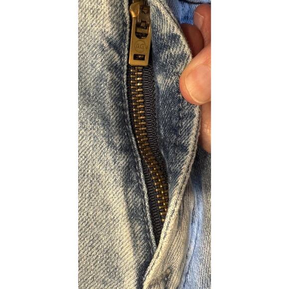 AG Adriano Goldschmied Size 29 Dylan Slim Skinny Blue Light Wash Jeans ALTERED - Picture 9 of 10